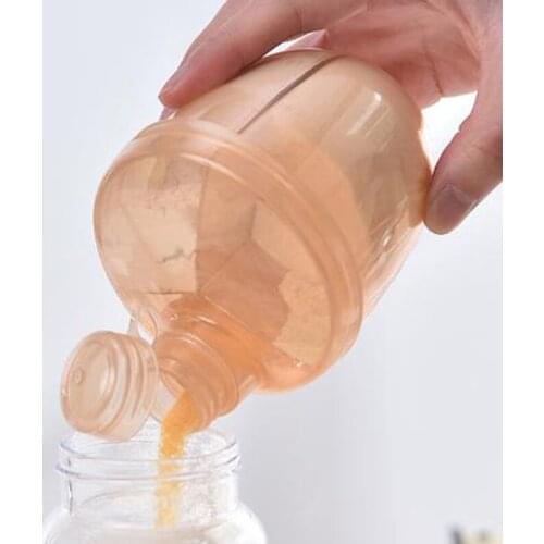 3 Grid Baby Kids Infant Toddler Food Feeding Storage Boxes Holder Portable Travel Outdoor Leakproof Milk Powder Dispenser