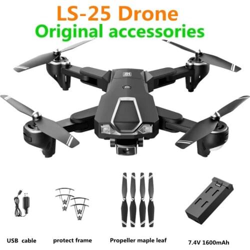 LS-25 Drone Battery 7.4V 1600mAh /Propeller Blade / For LS-25Dron Spare Parts Original Accessories