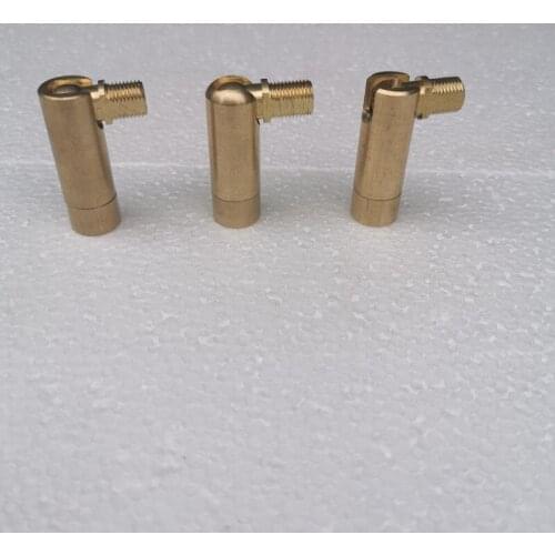 M10 brass Brass copper Universal Joint, Universal connection head, M10 Thread Tube for Chandelier Corridor/Porch/Bar Lamp