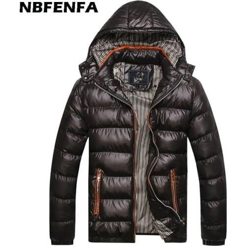 NBFENFA Men's Warm Parkas