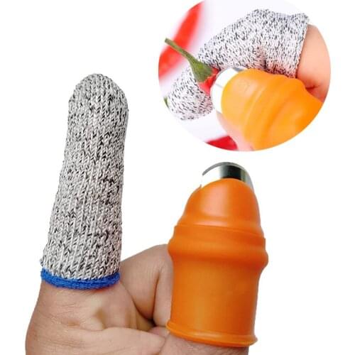 Garden Thumb Knife Farm Vegetable Fruit Picker Plants Picking Trim Tool Pepper Pickle Tip Picker Iron Nail Pick Grape Picker