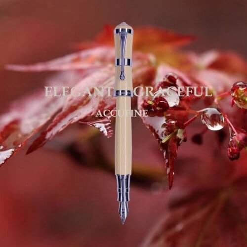 656High quality Korean girl luxury fountain pen for writing ink pens for school & office supplies gift stationery