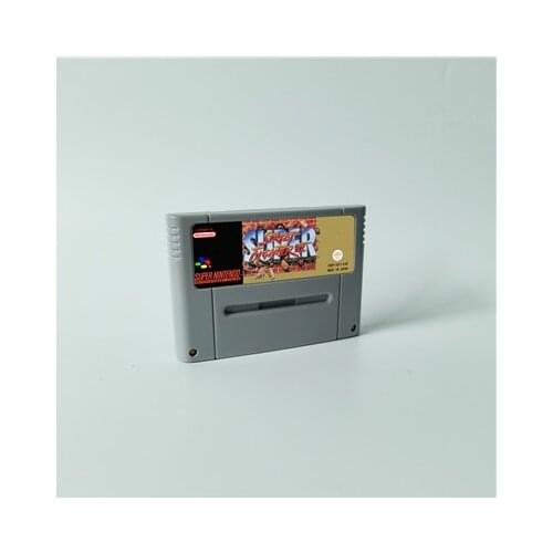 Super Street Game Fighter II - The New Challenger- Action Game Card EUR Version English Language