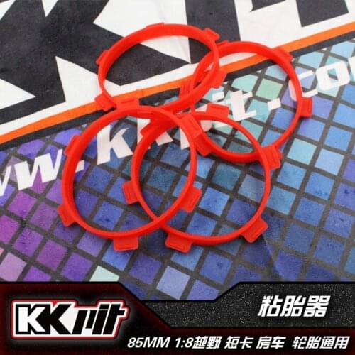 1/8 moonster truuggy buggy car 1/10 short course tire bands 85mm 4pcs for HPI Hobao Losi