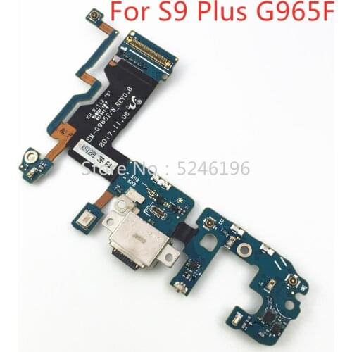 1pcs Micro USB PCB Charging Charger Dock Port mini Connector Flex Cable For Samsung Galaxy S9 Plus SM-G965F G965F Circuit board