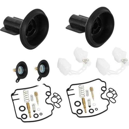 2Set for TDM850 1991-1998 XTZ750H 1989-1997 TDM 850 XTZ 750 Plunger Diaphragm Part of Motorcycle Carburetor Repair Kit