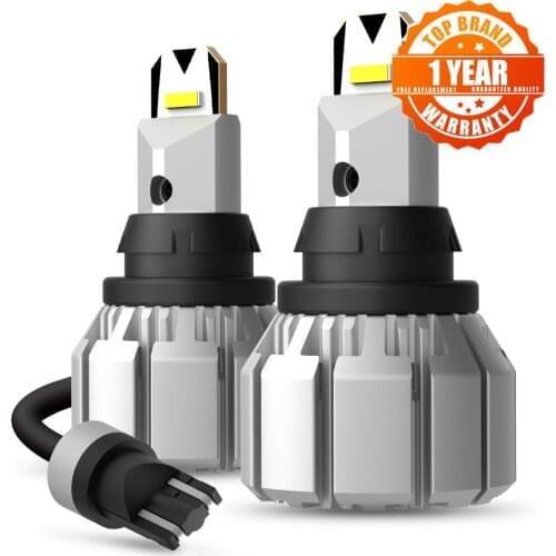 2Pcs T15 W16W LED Bulb Canbus No Error for BMW Toyota Skoda Ford Lada 912 921 T16 Car Backup Reverse Lights 6500k White 12V 24V