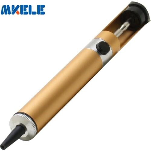 908-366A Anti-static Solder Sucker Desolering Pump Tool Removal Vacuum Solering ron 32cm-Hg (195mm)