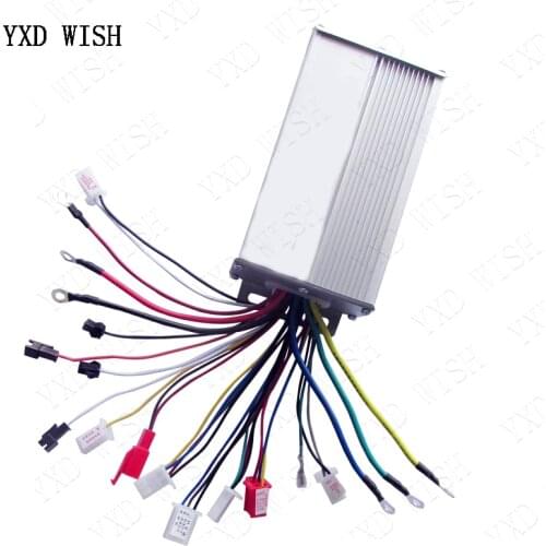 Electric Bicycle Accessories 36V/48V Electric Bike 350W Brushless DC Motor Controller For Electric Bicycle E-bike Scooter Diy