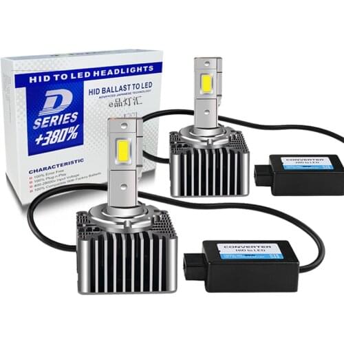 Car Canbus LED D3S Headlight D1S D1R D2S D4S D2R D4R D5S D8S Super Bright 6000K 70W 17200LM 12V No Error Automotive Headlamp