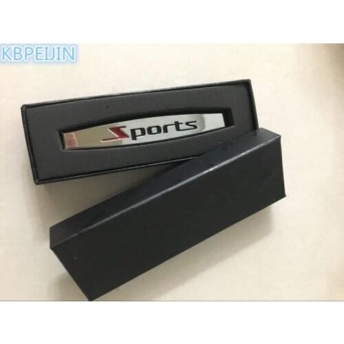 Car-styling 3D Chrome metal Auto Emblem sticker accessories stickers for SsangYong korando kyron rexton 2 rodius actyon sport