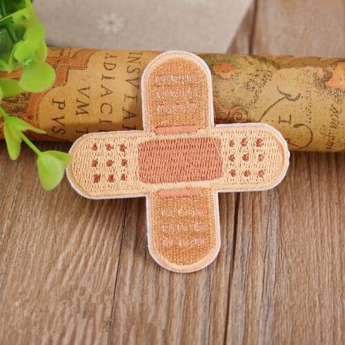 Bandage Embroidery Patch patches for clothing Ironing on Stickers Biker Patch Sewing Applique for Jacket Jeans Shoes Backpack