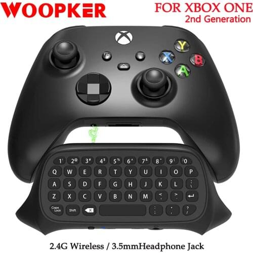 Wireless Keyboard ChatPad for Microsoft Xbox One QuickType Keyboard White with USB Receiver For Xbox One Game Controller Gamepad