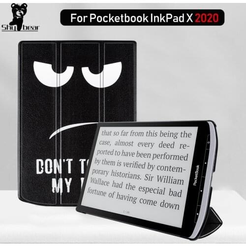 Case for Pocketbook InkPad X 2020 Case for Pocketbook InkPad X 10.3 inch e-Reader Cover e-book Magnetic Stand funda capa+stylus