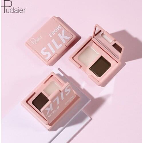 Two-Color Styling Brow Cream Waterproof Solid Shape Eyebrow Styling Cream Eyes Enhancer Brow Eyebrow Enhancer Makeup Cosmetic