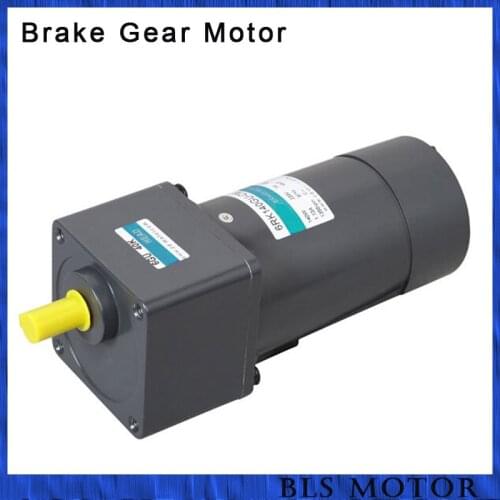 180W 380V ac motor brake motor gear reducer electrical motor