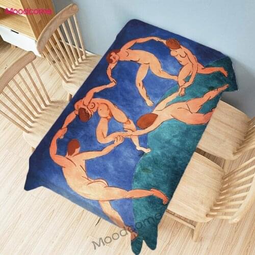 French Impressionism Fauvist Henri Matisse Most Famous Oil Painting Table Cloth Home Decoration Wall Tapestry Linen Tablecloth