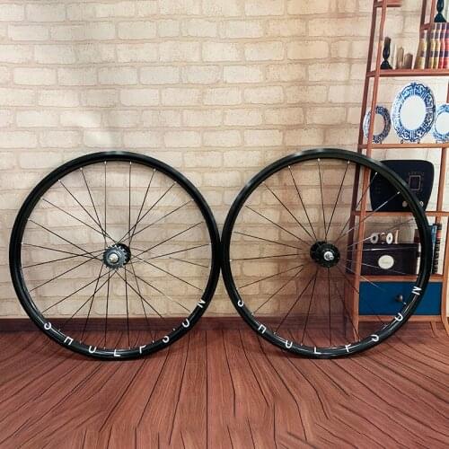 Legend Flat Spokes Breaking Wind Fixed Gear Racing Wheel Set Single Speed Bicycle Wheel Rim