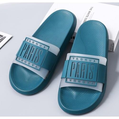 Summer Men Slippers Indoor Home Slides Bathroom Slippers Massage Loafers Men Outdoor Clogs Garden Shoes Beach Sandals Flip Flops