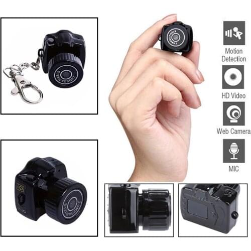 Mini Camera HD 1080P Micro Baby Monitor DVR Aerial Camcorder Portable Webcam Recorder Camera Y2000