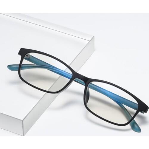 2021 Reading Glasses Men Anti Blue Rays Presbyopia Eyeglasses Antifatigue Computer Eyewear with +1.5 +2.0 +2.5 +3.0 +3.5 +4.0
