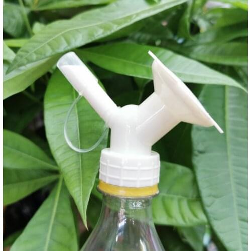 2 In 1 Easy Tool Portable Waterer Watering Sprinkler Nozzle For Flower Waterers Bottle Watering Cans Sprinkler Plant Irrigation