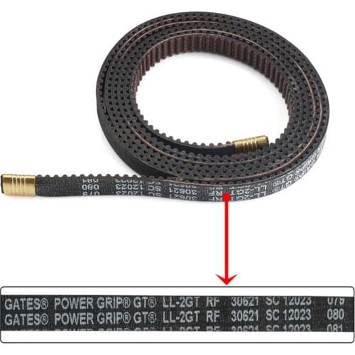 2GT Timing Belt 3D Printer Part For Ender 5 Pro Plus Rubber GT2 Pitch 2mm Width 6mm Y-axis 920mm X-axis 950mm Open Timing Belt