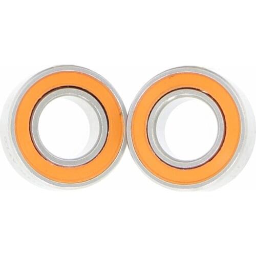 2PC S688CW4 2RS ZZ Bearing 8x16x4 mm ABEC-7 Stainless Steel Hybrid Ceramic Bearing S688W4 Ball Bearings 688W4