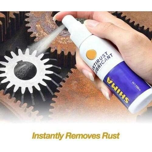 100ml Rust Remover Spray Household Cleanser Rust Converter Wash Anticorrosive Spray Oxidation Car Corrosion Prevents K9B4