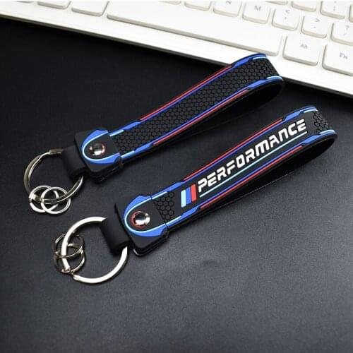 Car Styling Performance Luminous Keychain Keyring For BMW 1 3 5 6 7 X1 X3 X5 X6 E46 E39 E36 E90 F07 F10 F30 Car Accessories