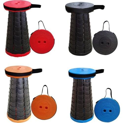 Telescopic Stool Chair Leisure Folding Chair Camping Stool Folding Chair Fishing Beaching Camping Home