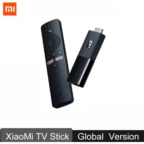Xiaomi Mi TV Stick with Google Assistant global Version 1080P HDR Netflix Quad 64 Bit Android 9.0 - Black EU Plug 1GB 8GB