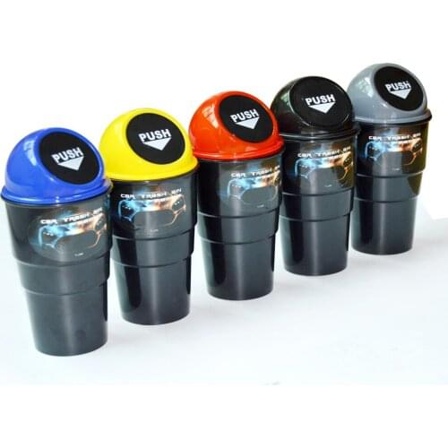 Convenient Mini Auto Car Home Trash Rubbish Can Garbage Dust Case Holder Box Bin Dustbin