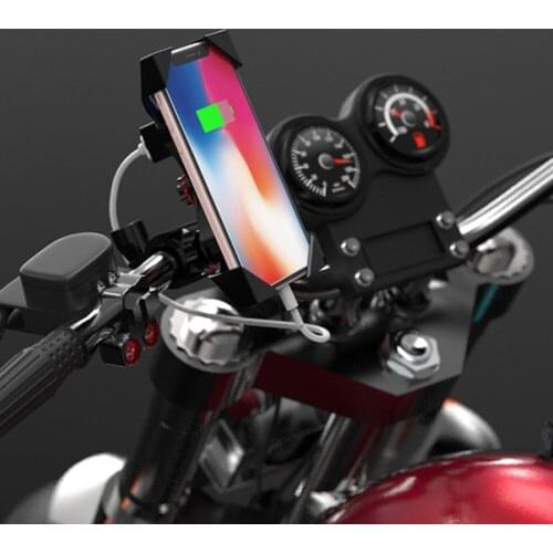 Bicycle Phone Holder For iPhone Samsung Motorcycle Mobile Cellphone Holder Bike Handlebar Clip Stand GPS Mount Bracket