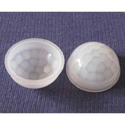 #JFA-8005-25.3 High quality Fresnel Optical Lens , Sensitive angle 100, PE materials, Size: 25.3X12.5mm, Focal length 10.5mm