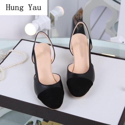 Woman Sandals Shoes 2019 Summer Style Shallow Wedges Pumps High Heels Slip On Gladiator Shoes Women Fashion Slippers