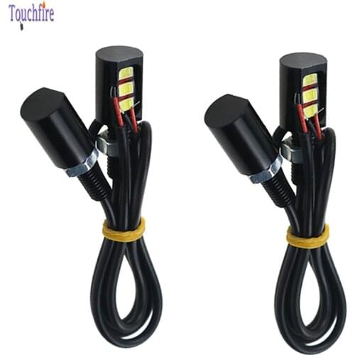 2pcs 12MM Daytime Running Lights Backup Reverse Led Eagle Eye 5630SMD External Signal Lamp Waterproof Automobile DRL for Peugeot