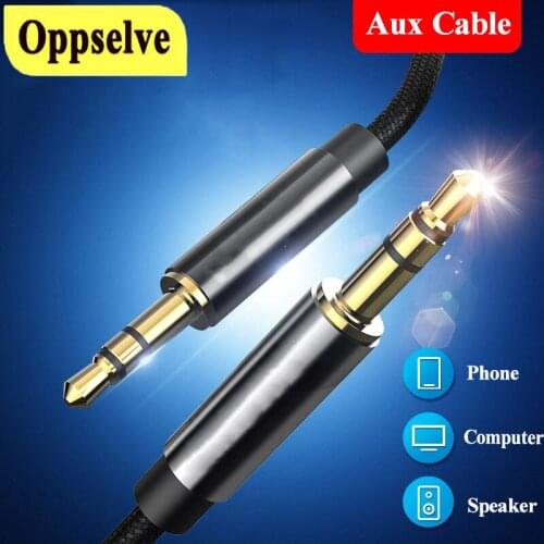 Jack 3.5 Audio Cable 3.5mm Speaker Line Aux Cable for iPhone 13 12 11 Samsung S20 S21 Car Headphone Xiaomi Redmi 10 Audio Jack