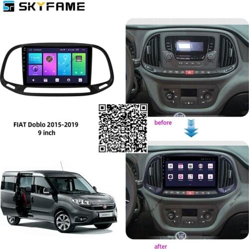 For Fiat Doblo 2015-2019 Car Radio Stereo Android Multimedia System GPS Navigation DVD Player