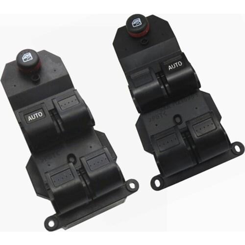 FaroeChi Black Electric Power LHD & RHD Window Master Switch 35750-SAE-P01 for Honda Civic 2001-2005