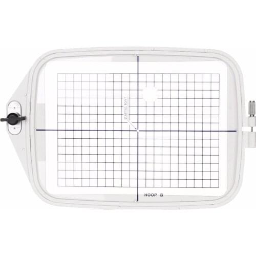 JA802 850802010 Hoop B 5.5"x7.92" (140x200mm) for Janome MC300E/350E MC9500/9700 MC10000/10001 Elna820/8200/8300/8600