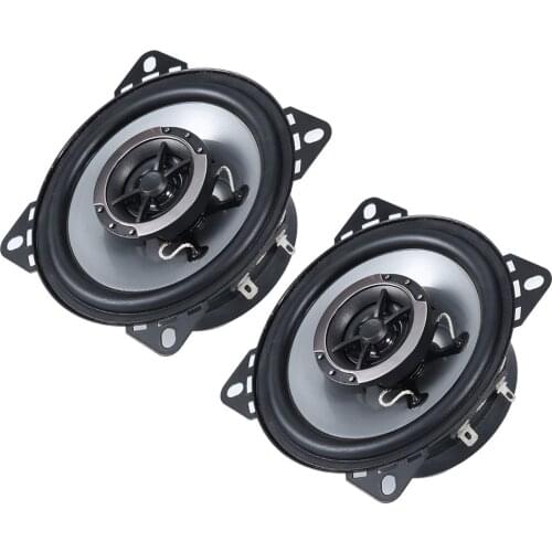 2pcs 4 Inch 200W 88dB 2 Way Car Coaxial Speaker 12V Vehicle Door Auto Audio Music Stereo Full Range Frequency Hifi Speakers