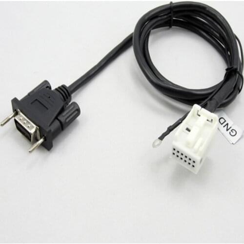 New!! Yatour Replacement Wire Harness For Volkswagen VW Audi 12Pin Radios Bluetooth Car Adapter M06/M07 Digtial Music CD Changer