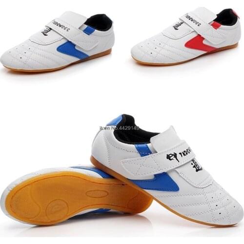 Taekwondo shoes Kung Fu Wu Shu Karate wrestling shoes woman Adult male and female martial arts breathable slip shoes Sneakers