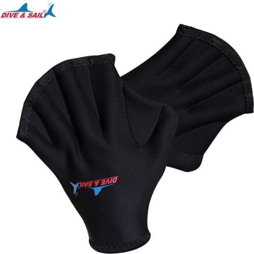 Diving Gloves Swimming Gloves Diving Hand Flippers Training Finger Webbed Glove Dive Equipment Swim Accesories