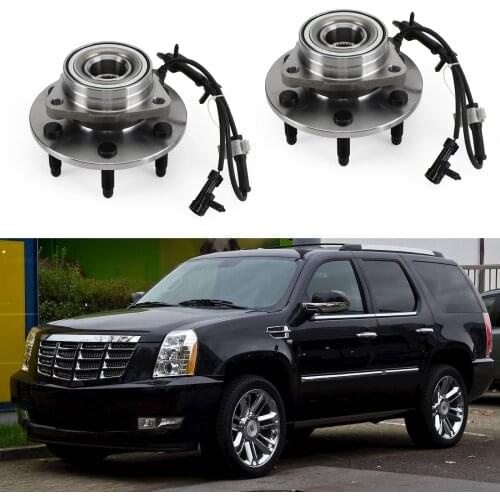 Artudatech 4WD 2x Front Wheel Hubs Bearings For Chevy Silverado 1500 Tahoe Yukon 515036 Car Auto Parts