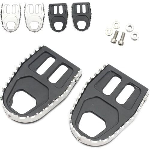 Footpegs Foot Peg Pedal Rest For HONDA CRF1000L Africa Twin DCT 2014 2015 2016 2017 2018 2019 Motorcycle Aluminum Black