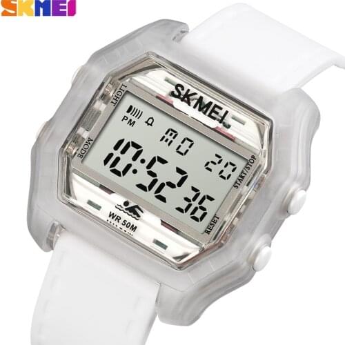 SKMEI Digital Mens Fashion Electronic Women Watch Sports Waterproof Clock Outdoor Alarm Wristwatches Gifts Relogio Masculino
