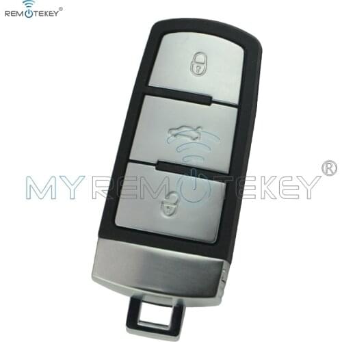 Keyless smart car key for VW Volkswagen Magotan Passat CC 2005 2006 2007 2008 2009 2010 433Mhz 3C0 959 752BA 3 button remtekey