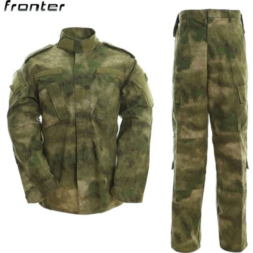 A-TACS FG Camoflage Standard ACU US Army Military Uniform For Military, Law Enforcement, Special Operations, Airsoft, Paintball